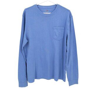 J. Crew Vintage-Wash Tee Mens M Blue Classic Timeless Basic Everyday Casual NWD